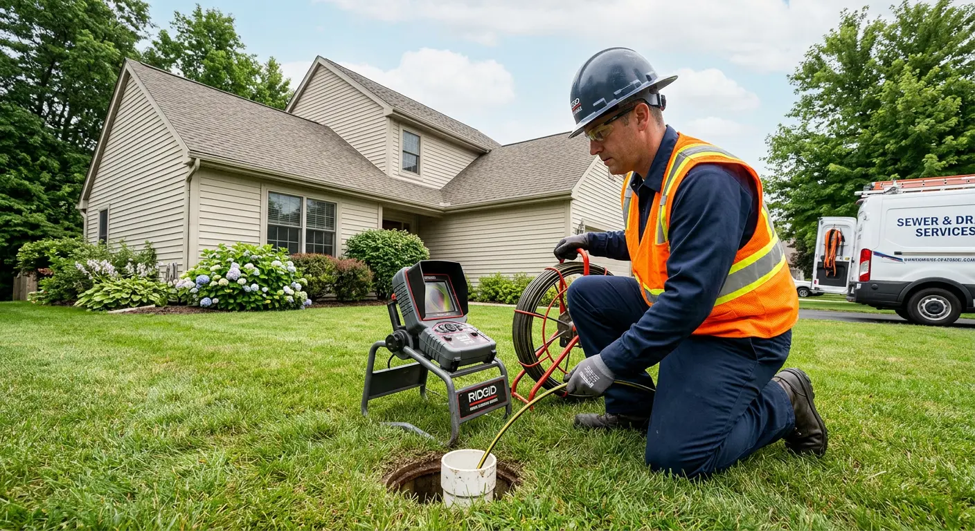 Sewer Line Cleaning in Palos Heights, IL